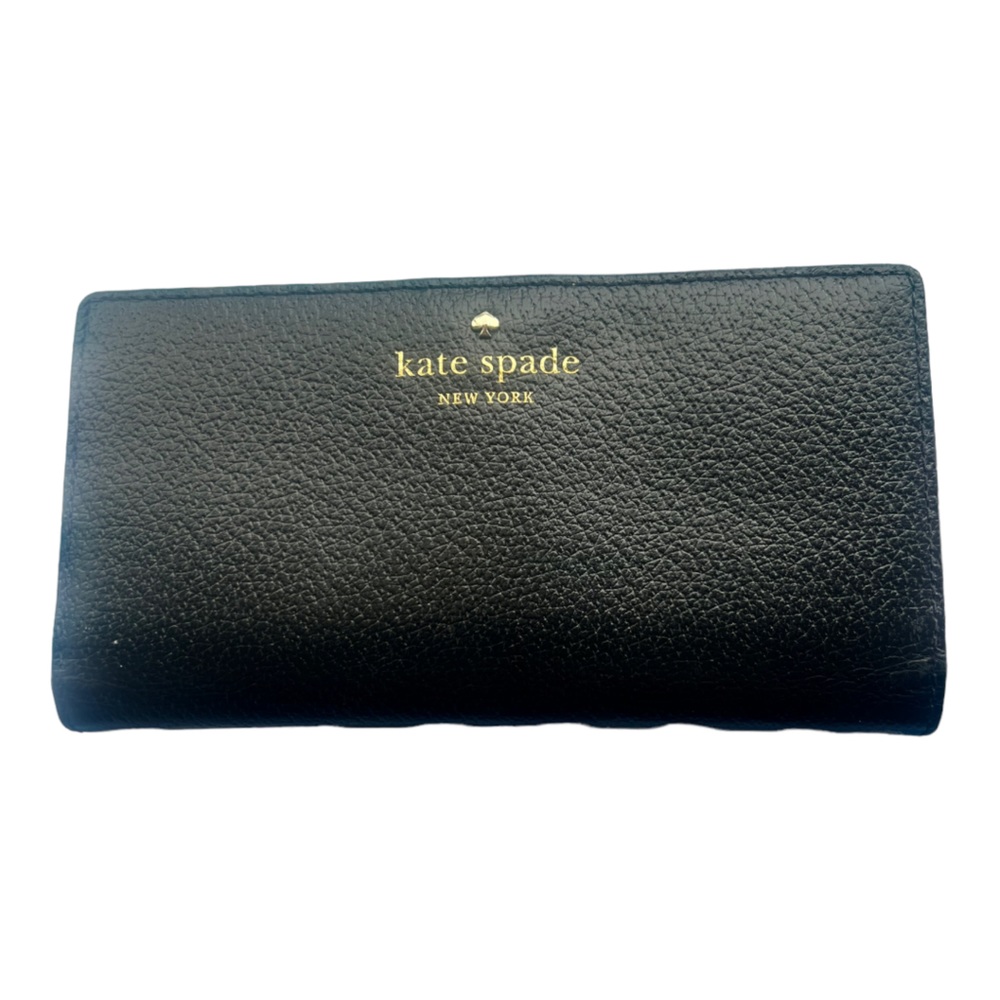 EUC BLACK KATE SPADE WALLET